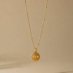 Dainty Medallion Necklace