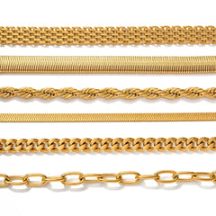 Classy Gold Mix & Match Bracelets - Veinci