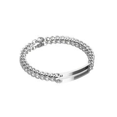 Customized Cuban Link Name Band Bracelets - Veinci