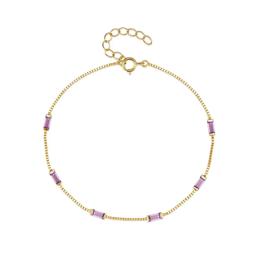 Dainty Aurora Chain Bracelets - Veinci