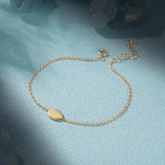 Dainty Chain North Star Bracelet - Veinci