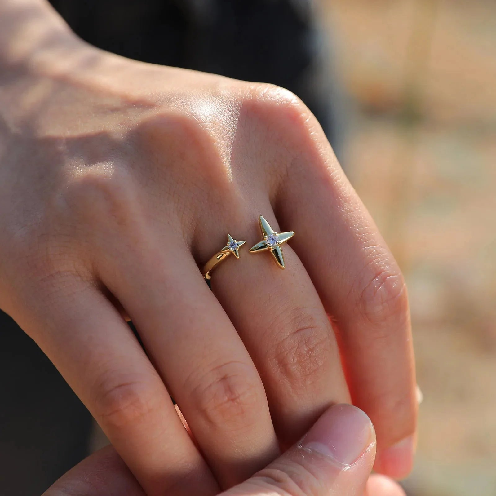 Dainty Diamond Adjustable Ring Stacks - Veinci