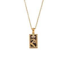 Dainty Tarot Charm Necklaces - Veinci