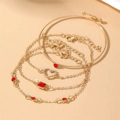 Diamond Statement Bracelet Stacks - Veinci
