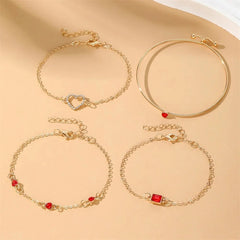 Diamond Statement Bracelet Stacks - Veinci