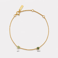 Custom Birthstone Bracelet