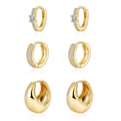 3-Piece Elegant Earrings Sets