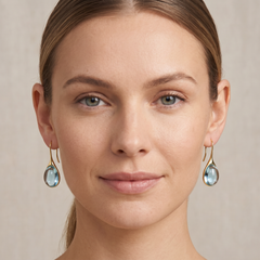 Dainty Waterdrop Dangle Earrings