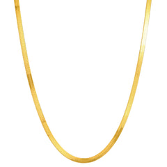 Golden Herringbone Choker