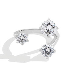 Elegant Toi et Moi Ring