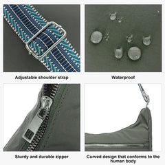 Multi Pocket Water Resistant Crossbody Bag