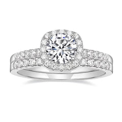 Classy Double Band Pave Ring