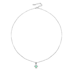 Opal Turtle Necklace