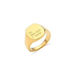 Positive Affirmation Engraved Rings - Veinci