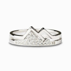 Sentimental Peaks and Valleys Ring - Veinci