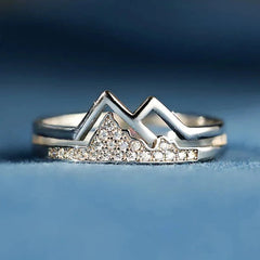 Sentimental Peaks and Valleys Ring - Veinci