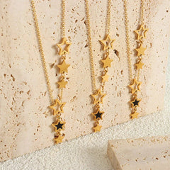 Shooting Star Celestial Necklace - Veinci
