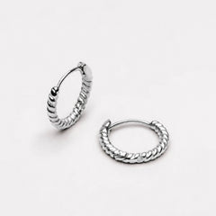 Twisted Hoops Earrings