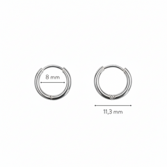 Tiny Huggie Hoops