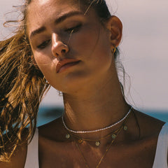 Hammered Hoops Earrings