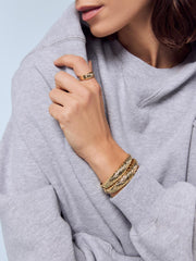 Gold Cuff Bracelet - Kamilla