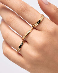 Gold Band Ring - Selena Ring