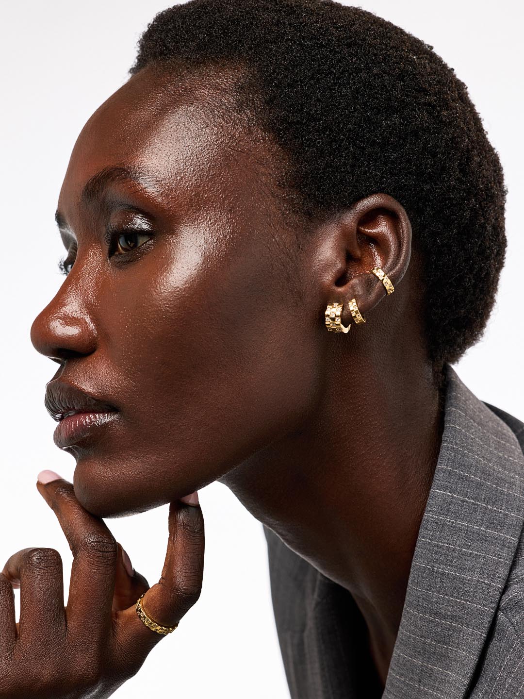 Ana Luisa Eden Hoop Earrings