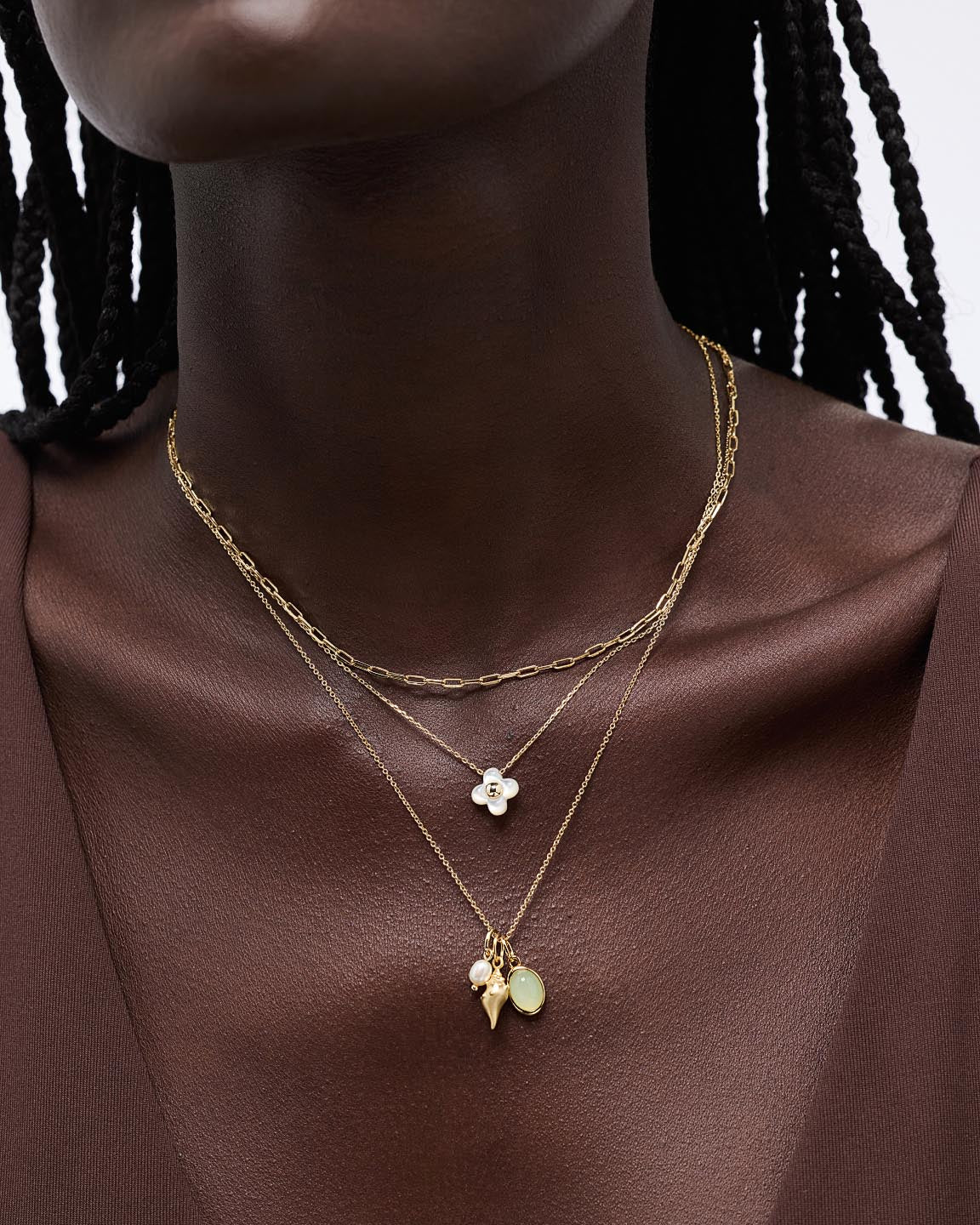Flower Necklace - Liora Pendant