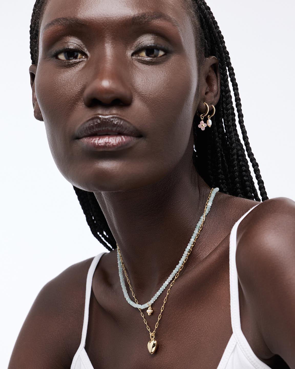 Flower Earrings - Liora Hoops