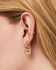 Statement Earrings - Eve Bar Hoops