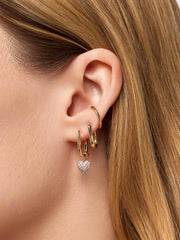Drop Earrings - Ellery Hoops