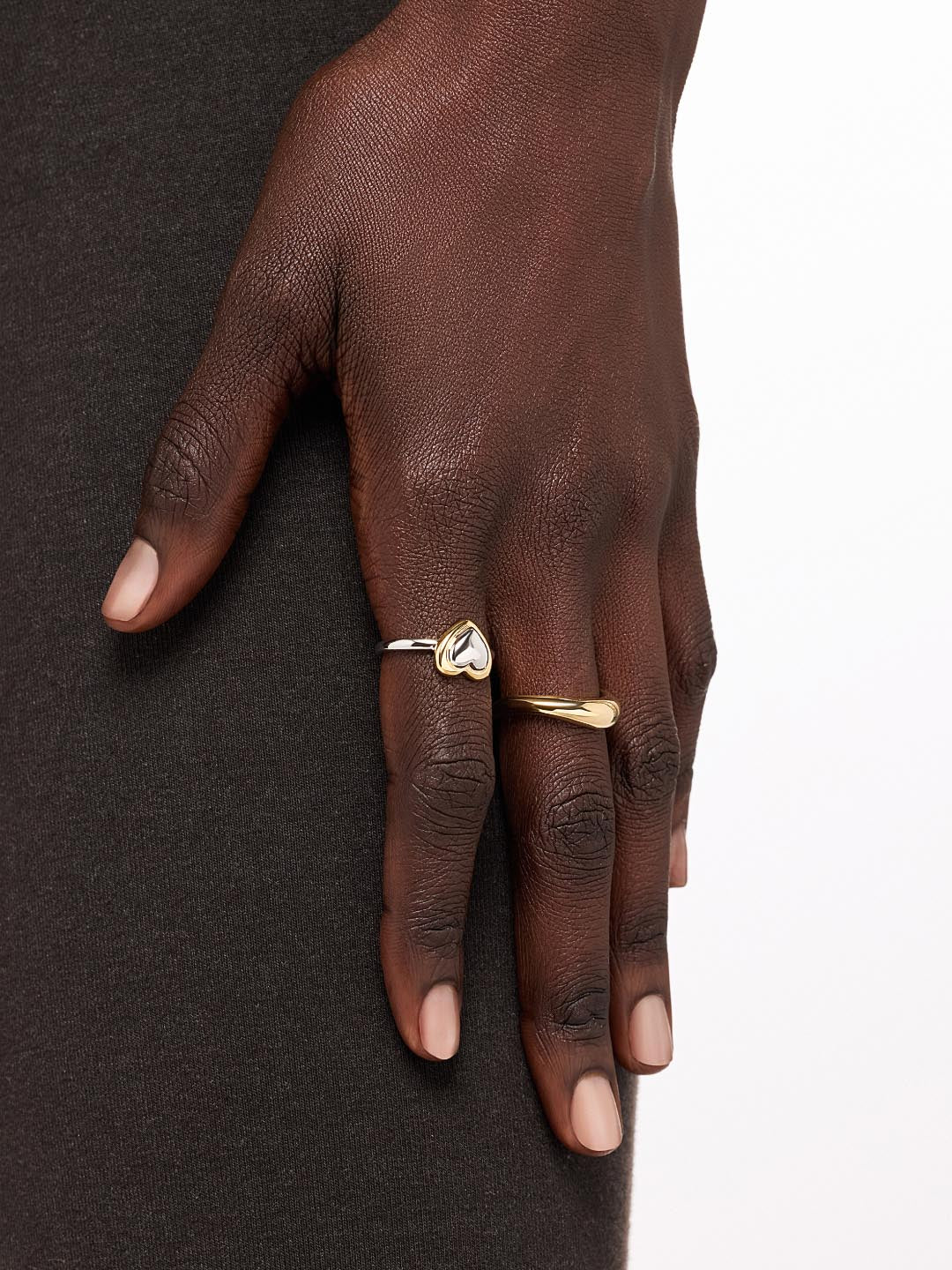 Heart Ring - Camelia