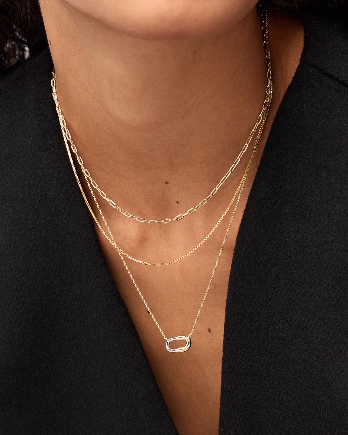 Gold Chain Necklace - Blake Necklace Large