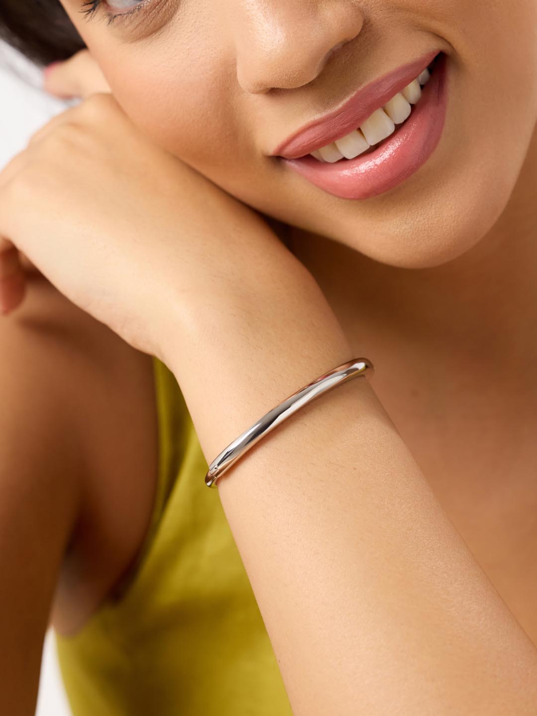 Bangle Bracelet - Brynley Two Tone