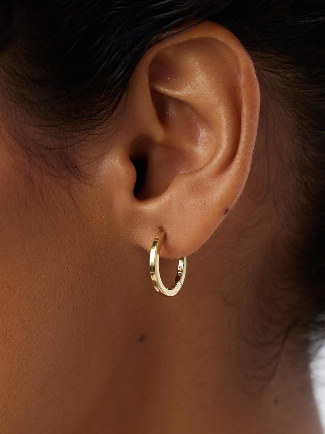 Gold Huggie Hoop Earrings - Huggie Hoops
