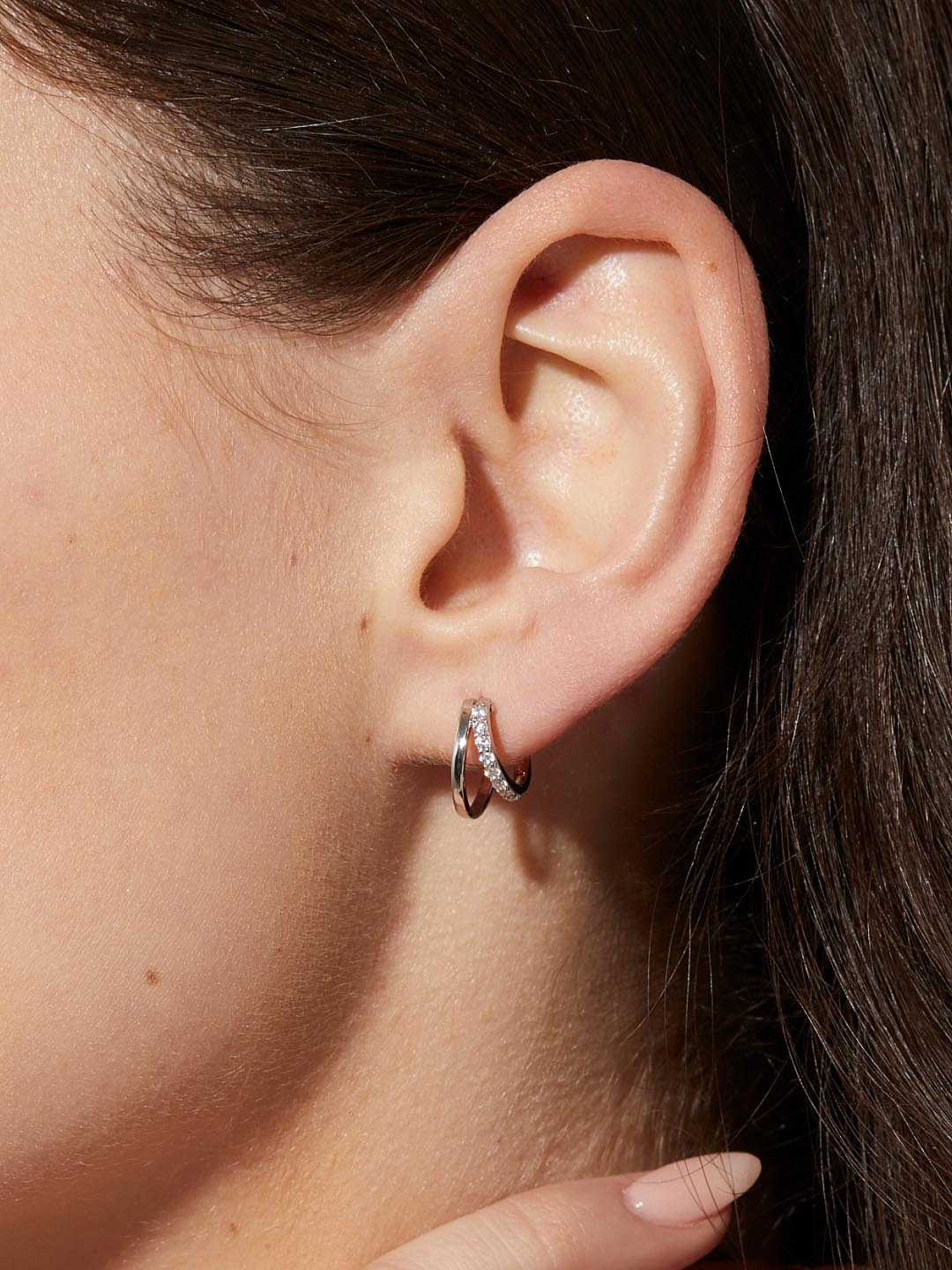 Double Hoop Earrings - Toda