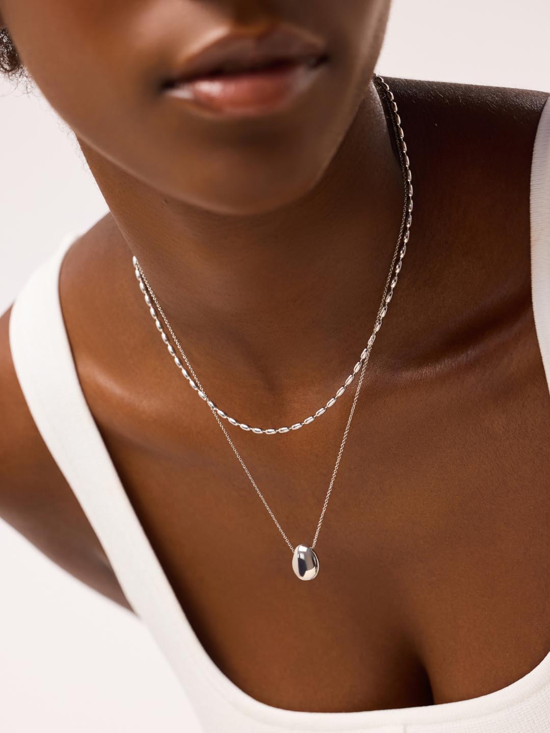 Ball Chain Necklace - Capri