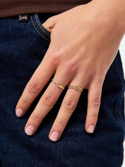 Solid Yellow Gold - Diamond Elevate Ring