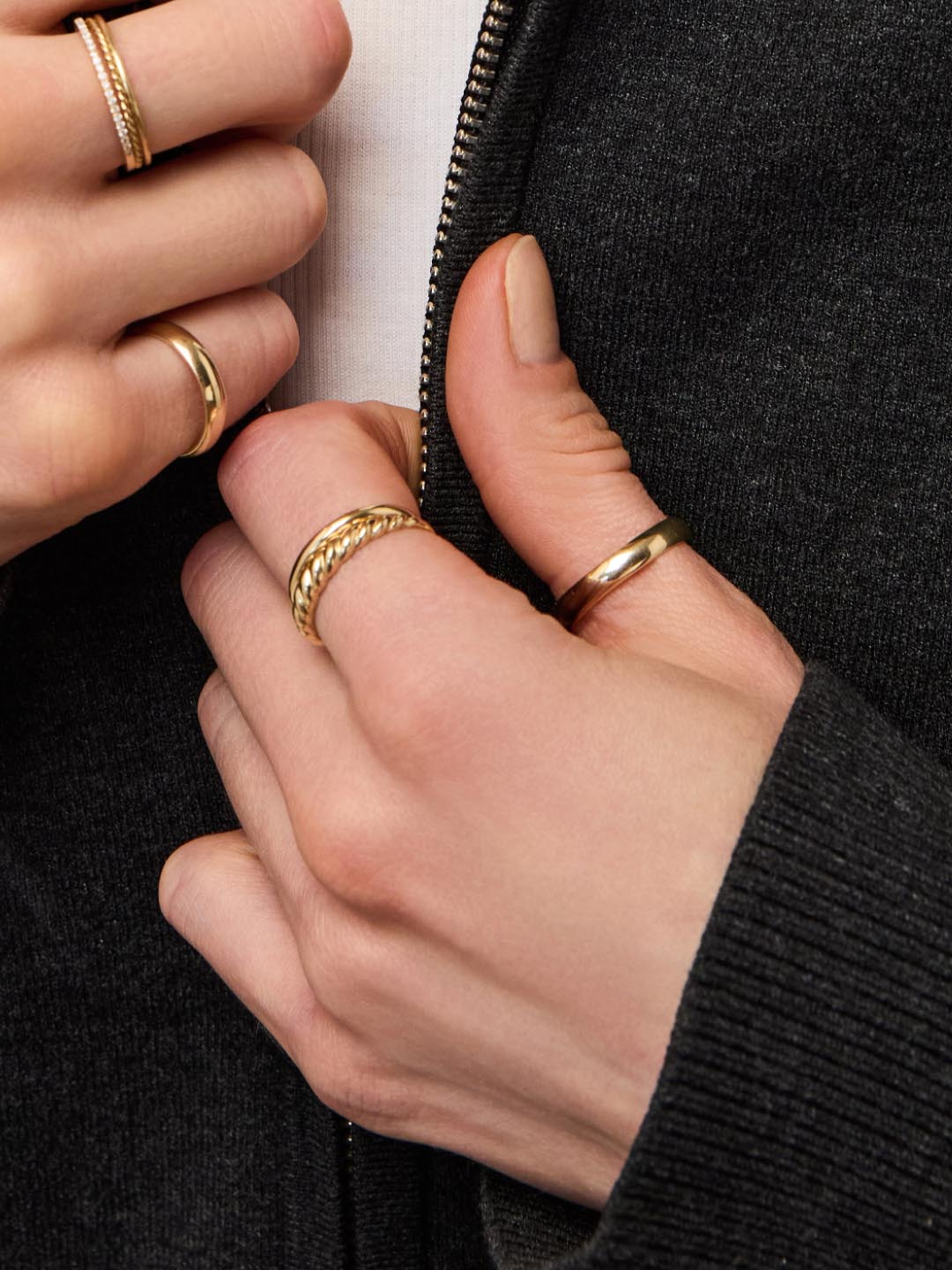 Gold Band Ring - Medium Band Ring