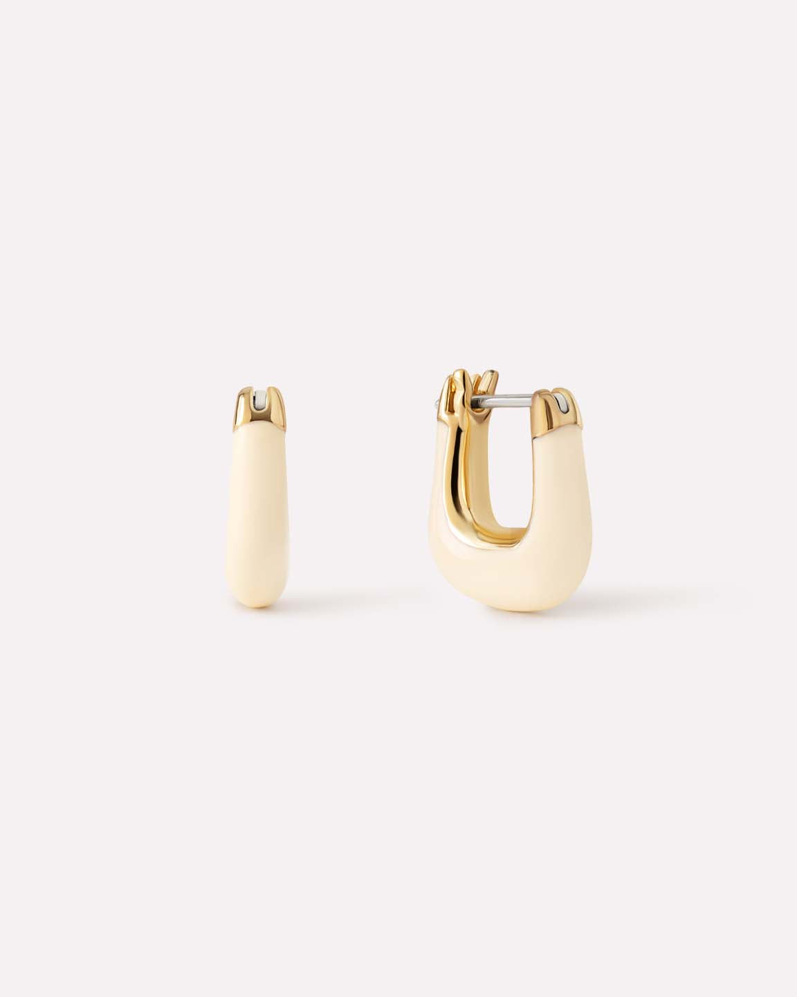 Chunky Gold Hoop Earrings - Colene