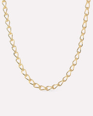 Gold Chain Necklace - Violet Chain Necklace