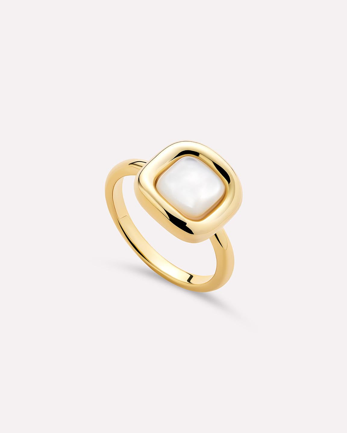 Statement Ring - Clara Ring Green Onyx