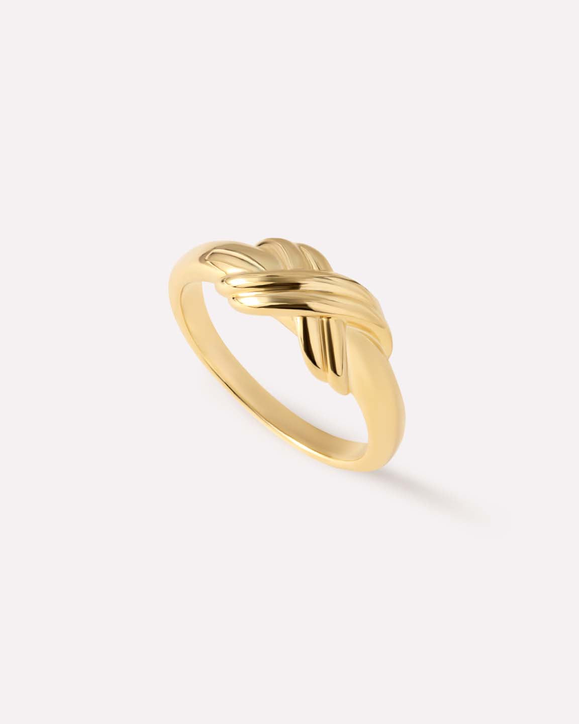 Gold Band Ring - Harper Ring