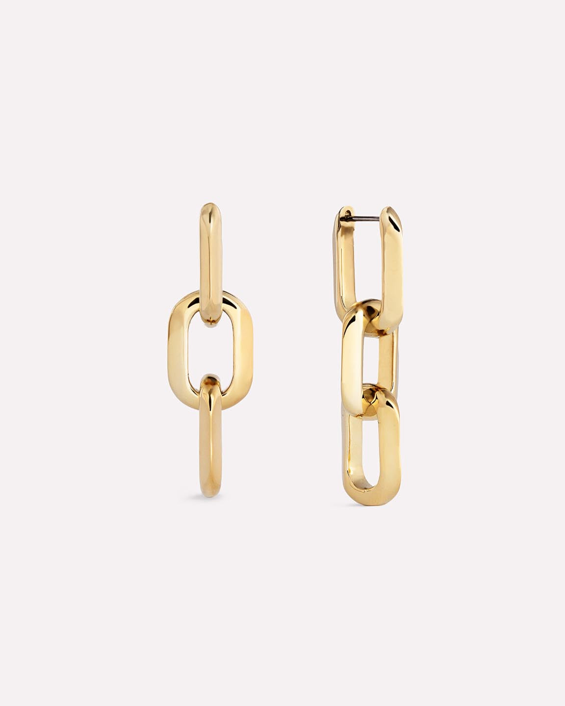 Statement Earrings - Eve Link Hoops