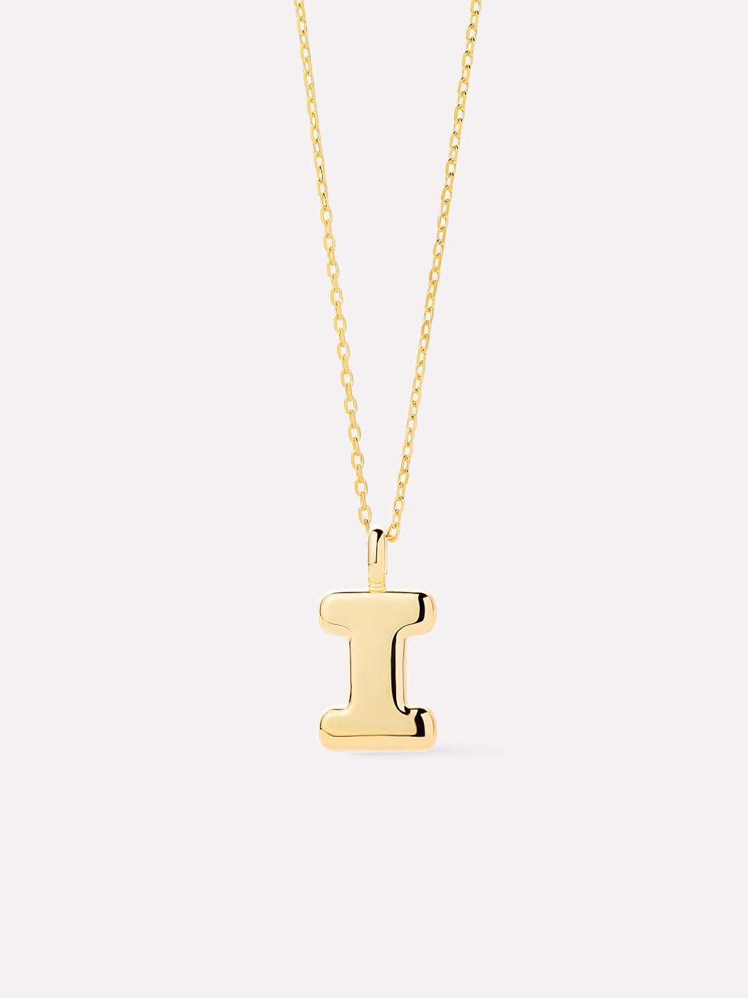 Gold Initial Necklace - Letter Necklace