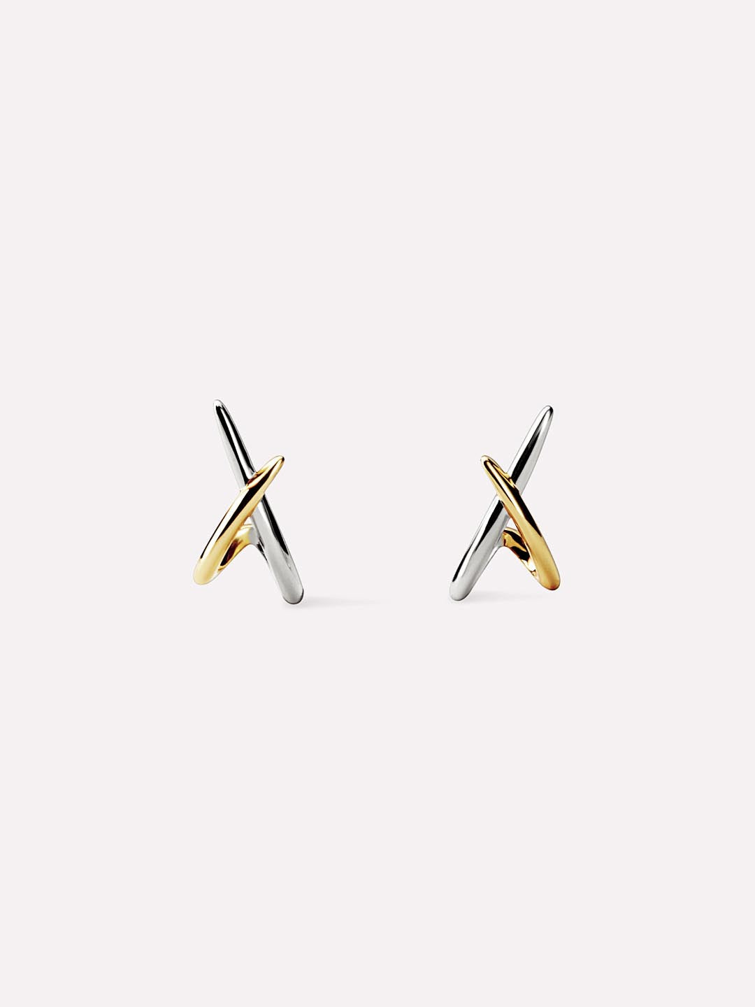 Gold Stud Earrings - Sloane