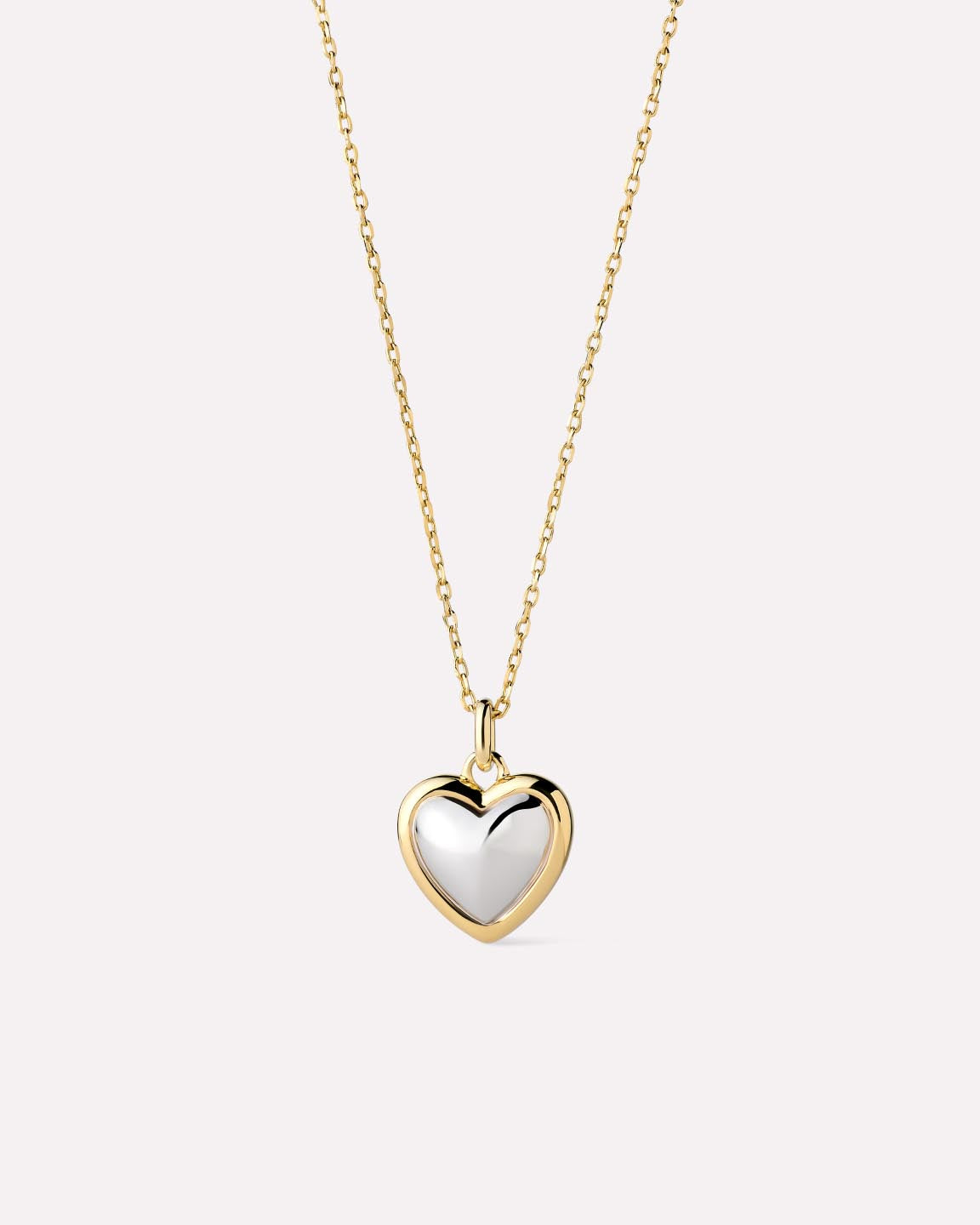 14K Gold Rhodium Plated Two Tone Love Lev Heritage Pendant Necklaces For Women Ana Luisa Lev Small Two Tone