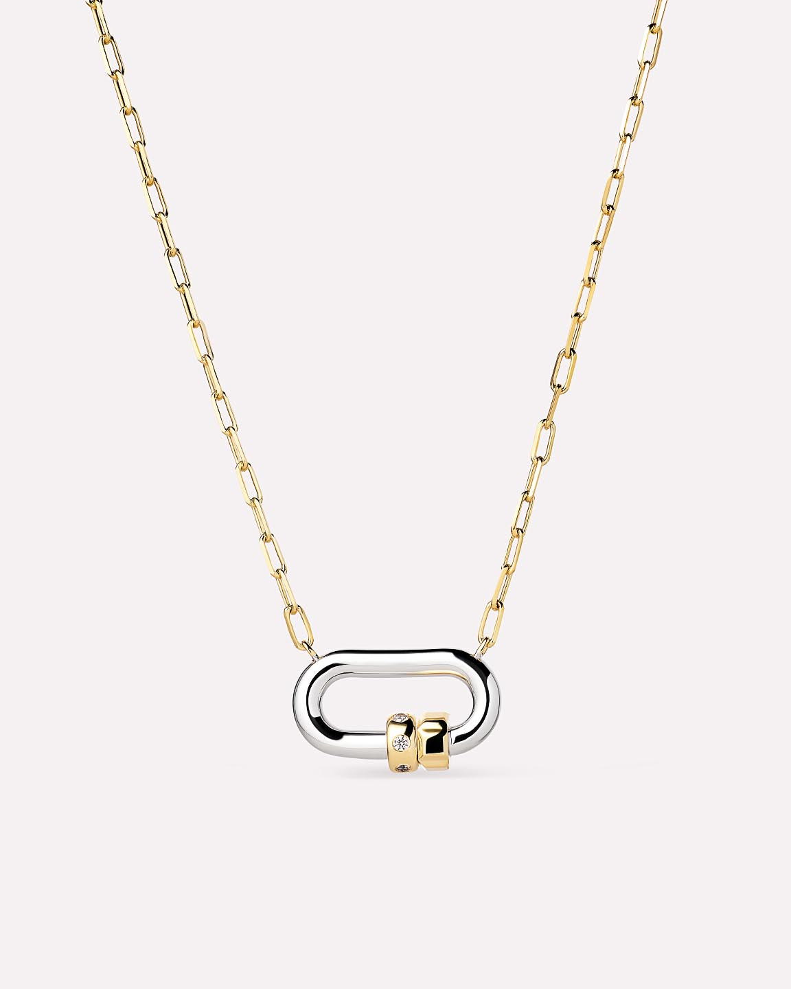 14K Gold Rhodium Plated Two Tone Statement Necklaces For Women Ana Luisa Cyrus Necklace