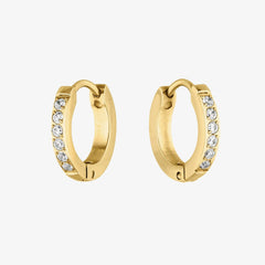 Tiny Gold Hoop Earrings