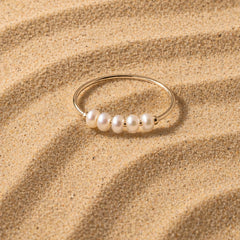 Mini Pearls Ring